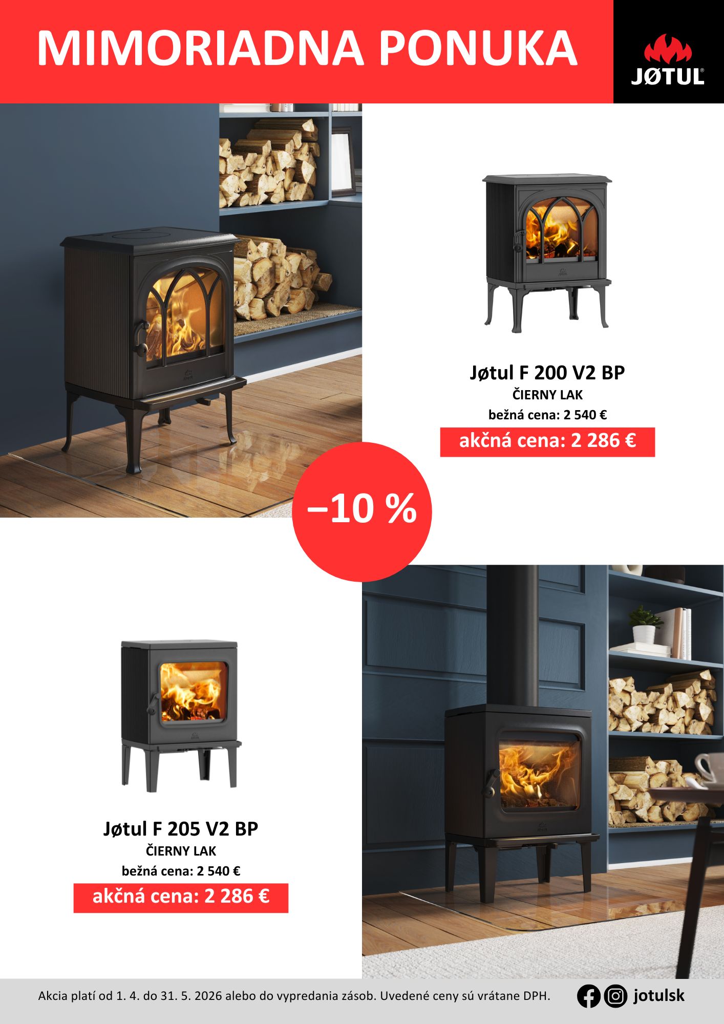 Mimoriadna ponuka Jotul 1.4.-31.5.2026 str.1